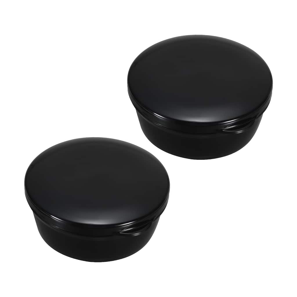 Travel Soap Container, 2 Pack Round Soap Holder Travel Case Box