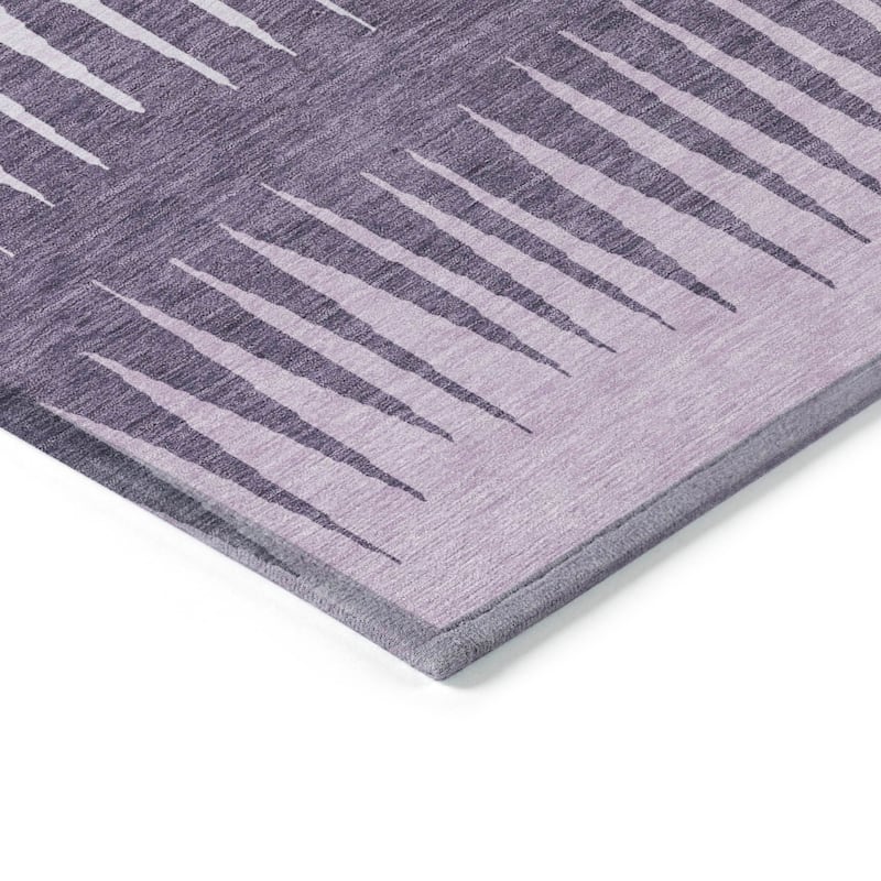 Machine Washable Indoor/ Outdoor Chantille Ombre Contemporary Rug