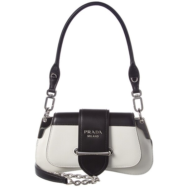 sidonie leather shoulder bag