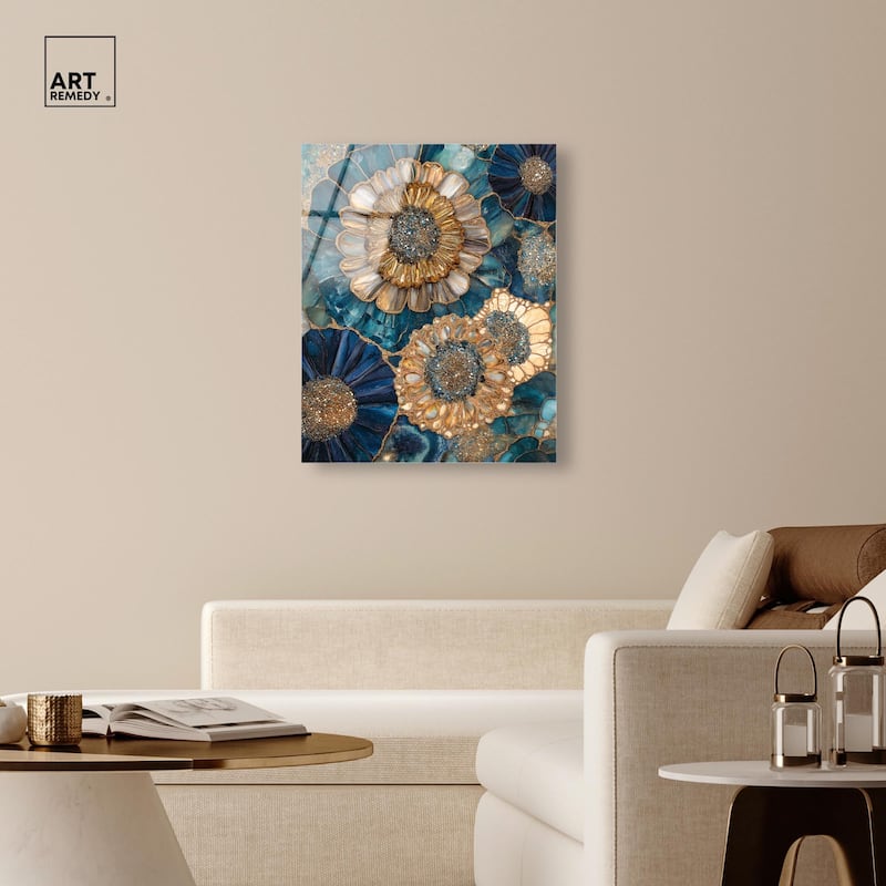 Opulent Geode I Acrylic by Art Remedy, Ready to Hang
