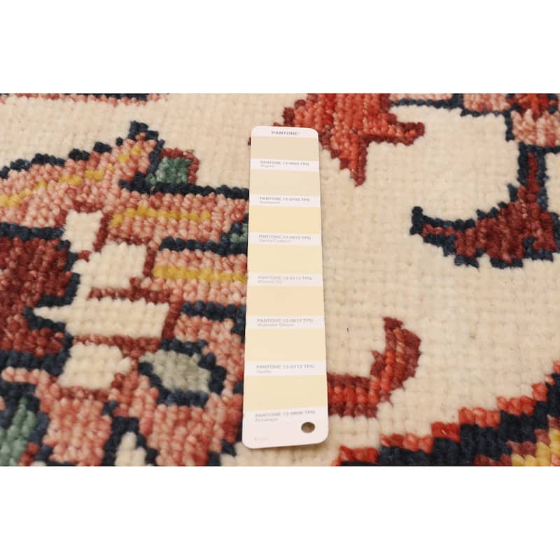ECARPETGALLERY Hand-knotted Jules Serapi Cream Wool Rug - 11'9 x 15'0