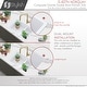 preview thumbnail 10 of 17, STYLISH 27 inch Composite Granite 60/40 Double Bowl Dual Mount Sink - 27" x 18" x 9.5"