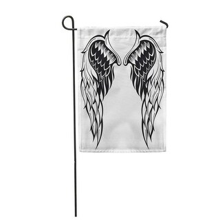 Shop Angel Wings Tattoo Gothic Tribal Abstract Bird Eagle Garden Flag Decorative Flag House Banner 12x18 Inch On Sale Overstock 31406934