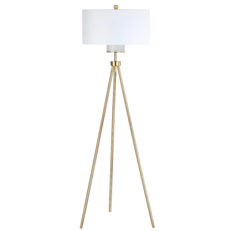 SAFAVIEH Lighting 66-inch Enrica Tripod LED Floor Lamp - 25" x 25" x 66"