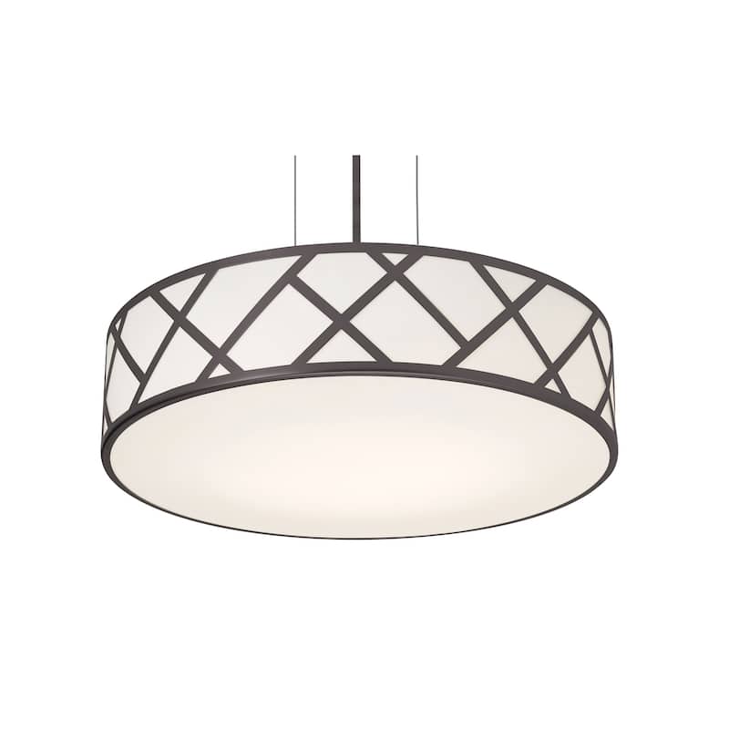 AFX HVNP21MB Haven 3 Light 21" Wide Pendant