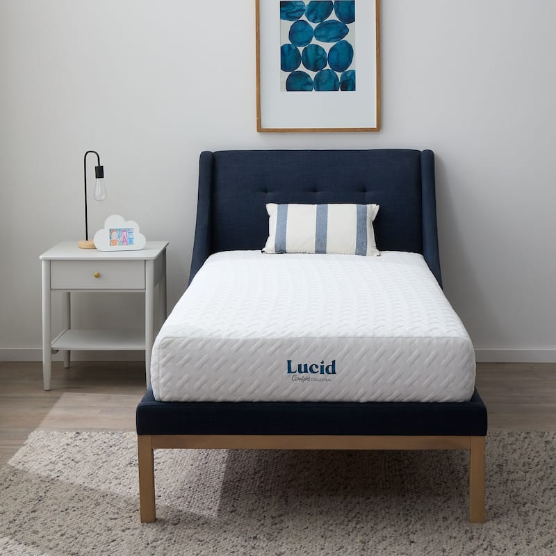 LUCID Comfort Collection 8-inch Gel Memory Foam Mattress