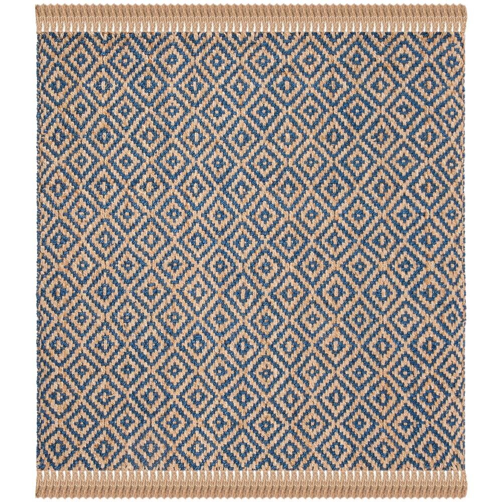 SAFAVIEH Handmade Natural Fiber Jaeda Diamond Jute Tassel Rug