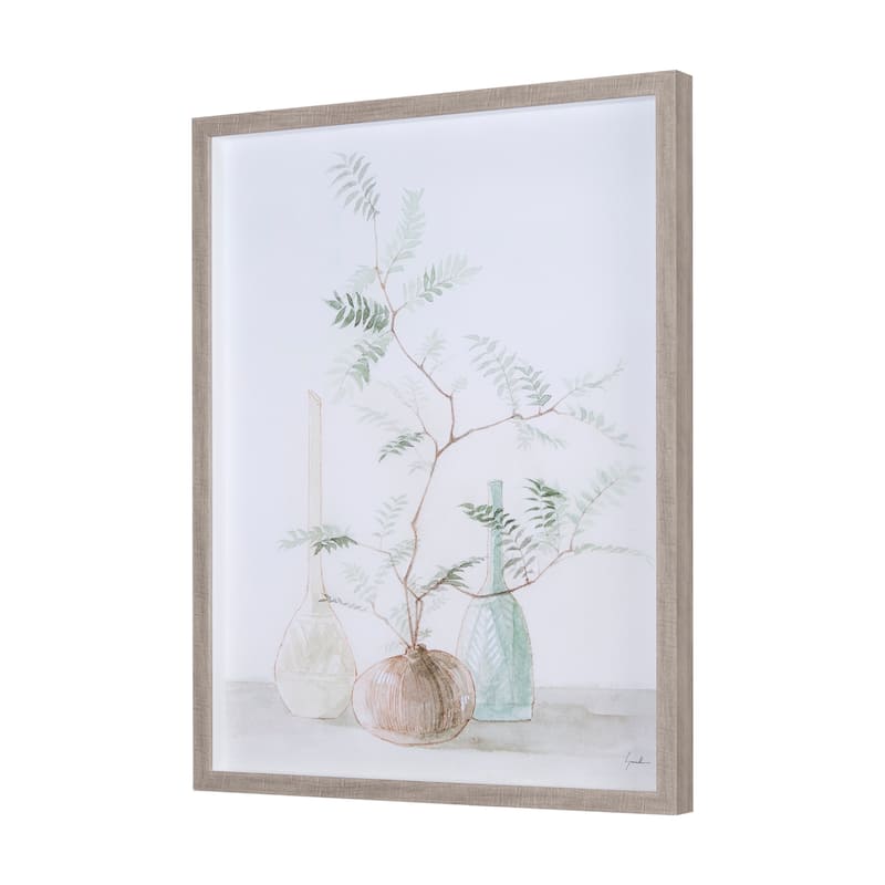 Boho Branches I Framed Art Print