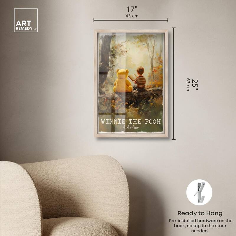 Classic Winnie the Pooh Shadowbox by Art Remedy