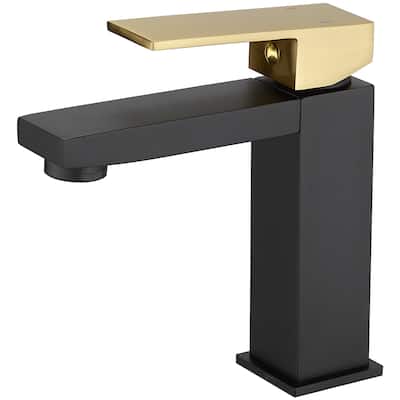 WIZ Single Handle Single Hole Low-Arc Bathroom Faucet