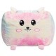 preview thumbnail 57 of 94, Animal Bean Bag Chair for Kids, Soft Cozy Animal Chair for Bedrooms Large - 24 inch - Tie Dye Bunny