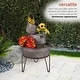 preview thumbnail 4 of 4, Alpine Corporation 3-Tier Vintage Tubs and Planters Fountain, 33" High
