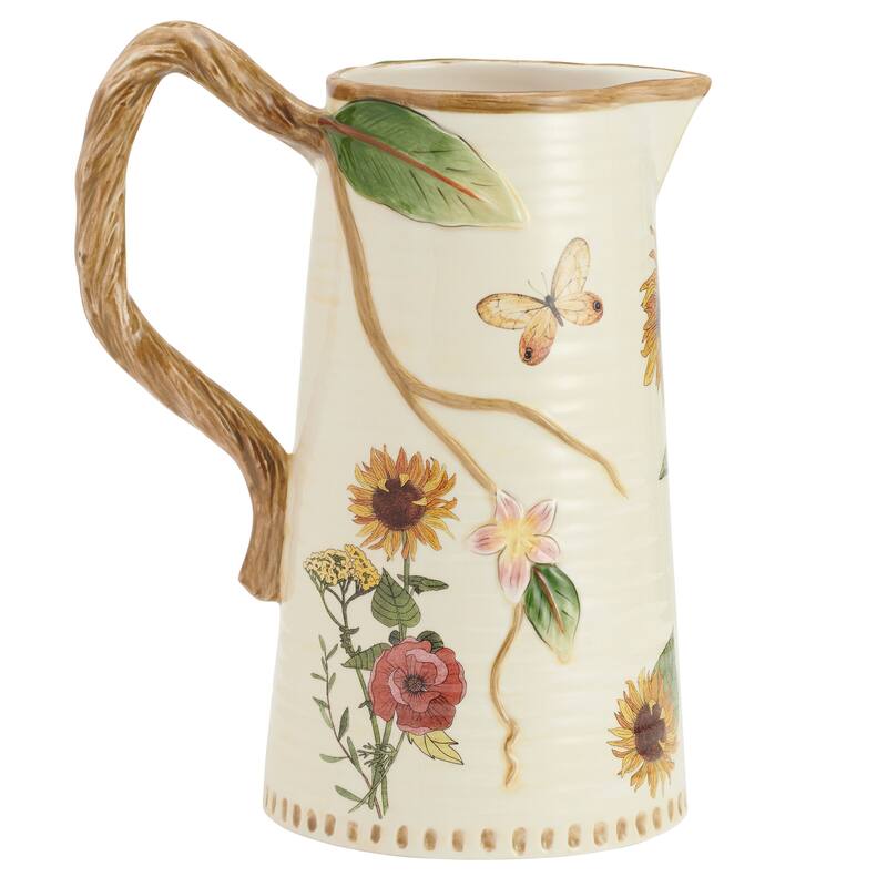 Fitz and Floyd Provence Pitcher, 2.25 Quart