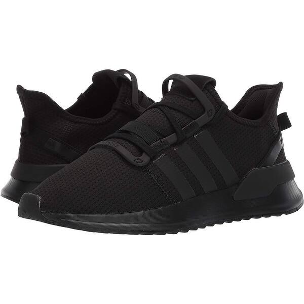 Shop Adidas Mens Upath Run Leather Low Top Lace Up Basketball Shoes Overstock 29235282