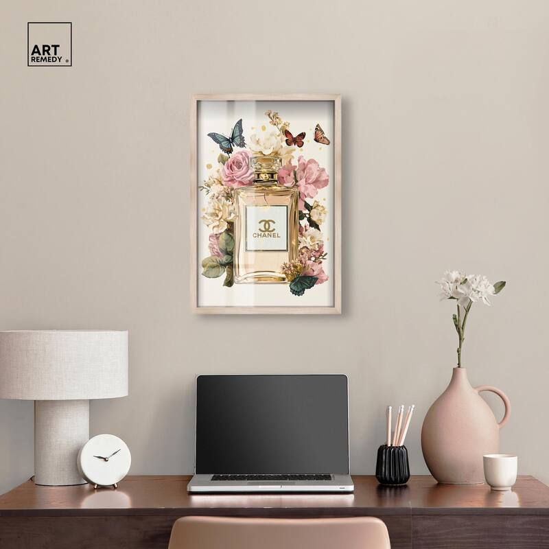 Glam Bloom Butterfly Perfume Shadowbox by Art Remedy