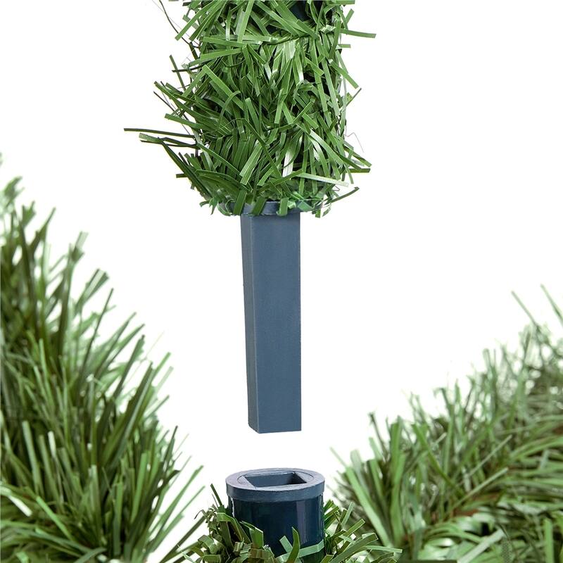 Yaheetech 7.5ft Premium Unlit Artificial Douglas Fir Christmas Tree