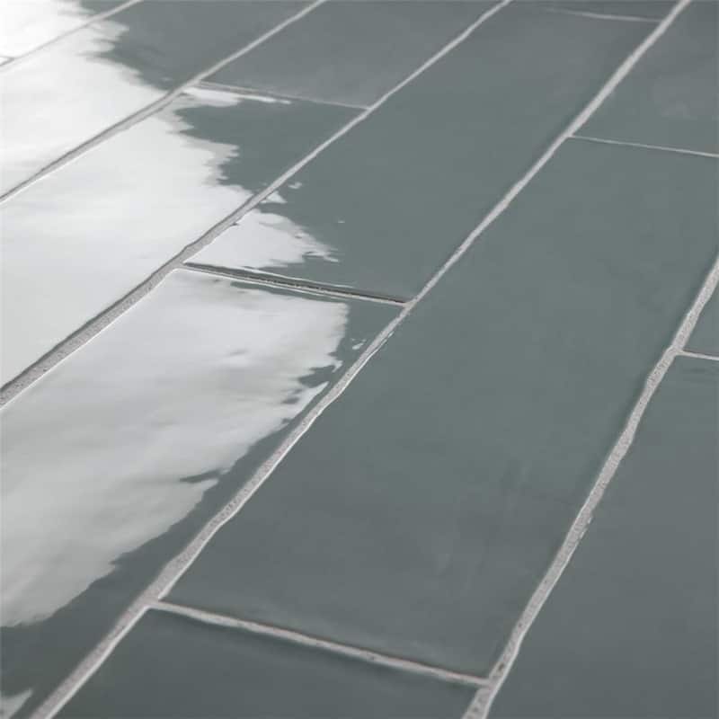 Merola Tile Chester Acqua 3" x 12" Ceramic Wall Tile