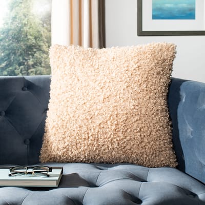 SAFAVIEH 20" Kalista Shag Pillow