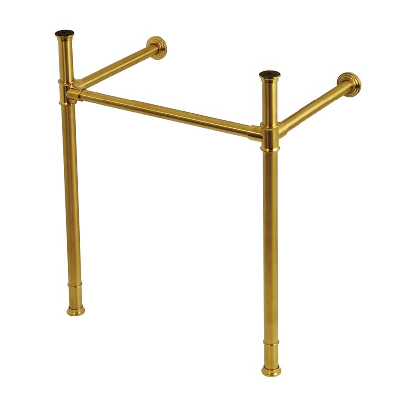 Kingston Brass Imperial Stainless Steel Console Sink Legs - Brushed Brass