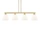 Option Brushed Brass / Matte White