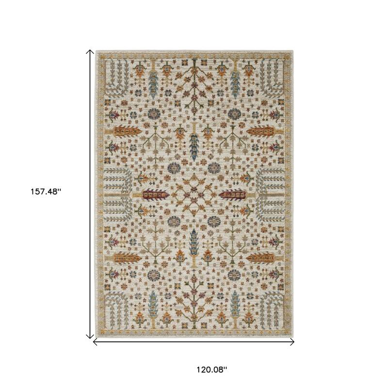 HomeRootsOriental Bohemian Rectangle Area Rug