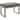 CangLong Upholstered Bench Ottoman, Grey