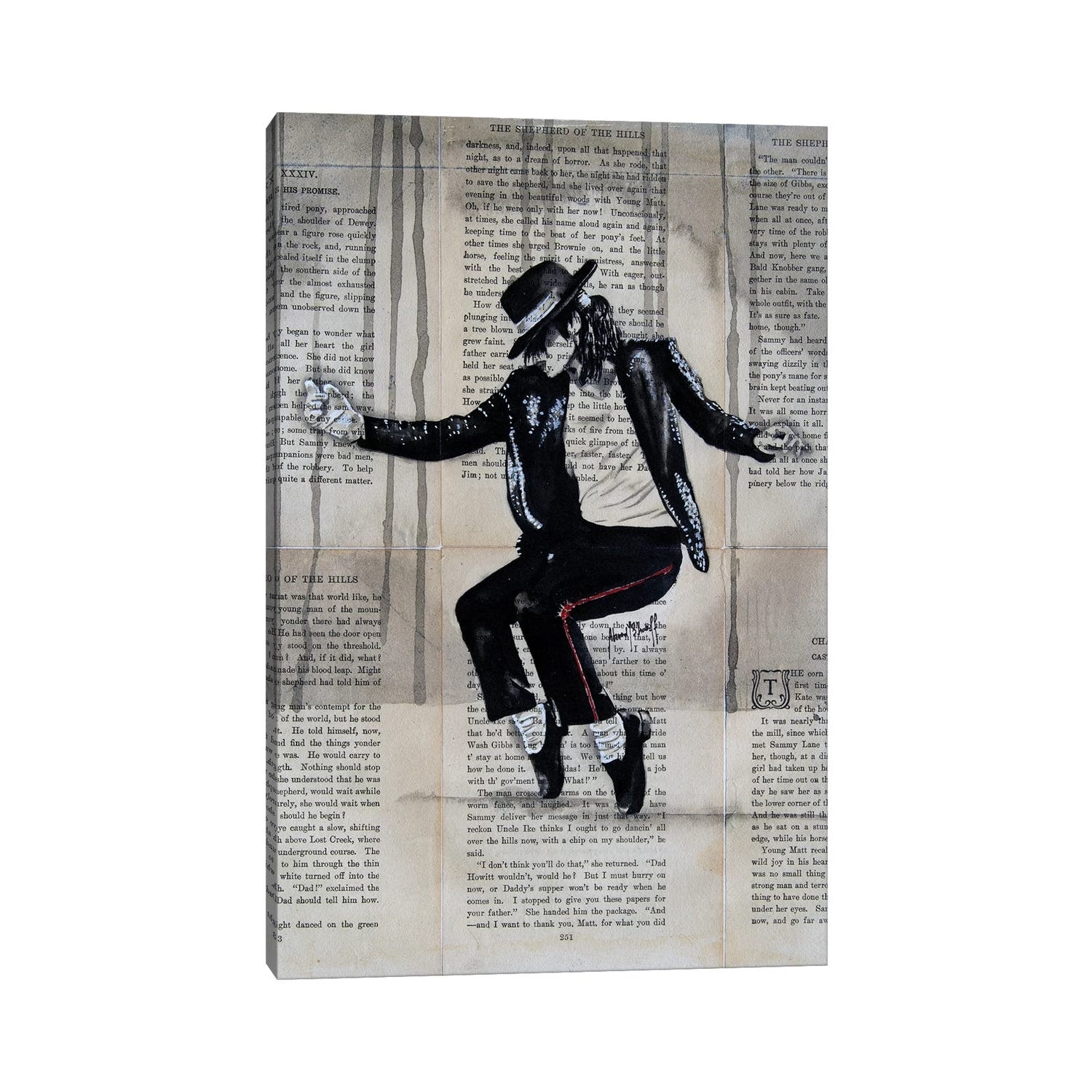 Young Michael Jackson Art Print