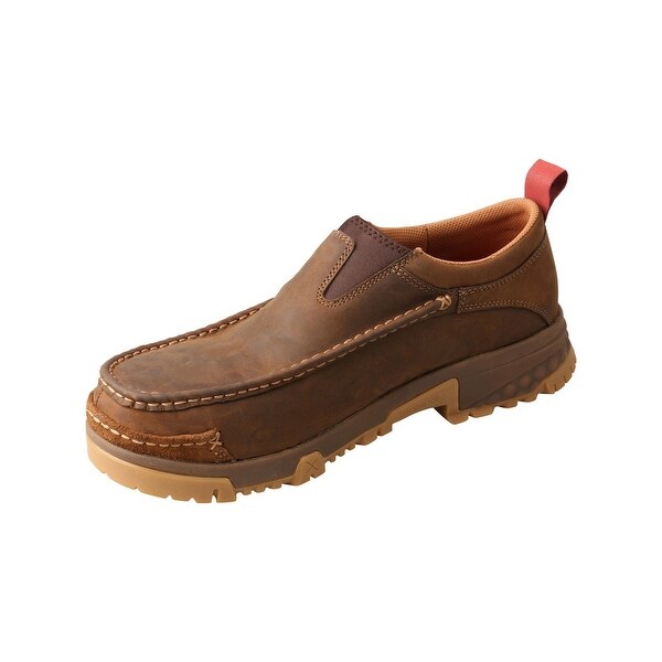 twisted x men's slip on casual moc shoes