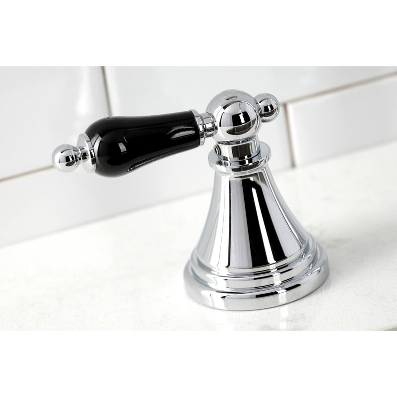 Kingston Brass Duchess Widespread Kitchen Faucet with Brass Sprayer