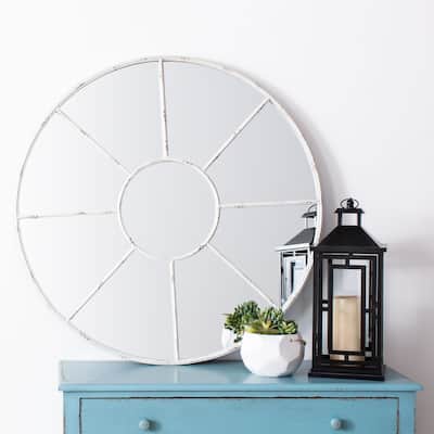 SAFAVIEH Jonelle 36-inch Modern Round Mirror - 36" W x 1.3" L x 36" H
