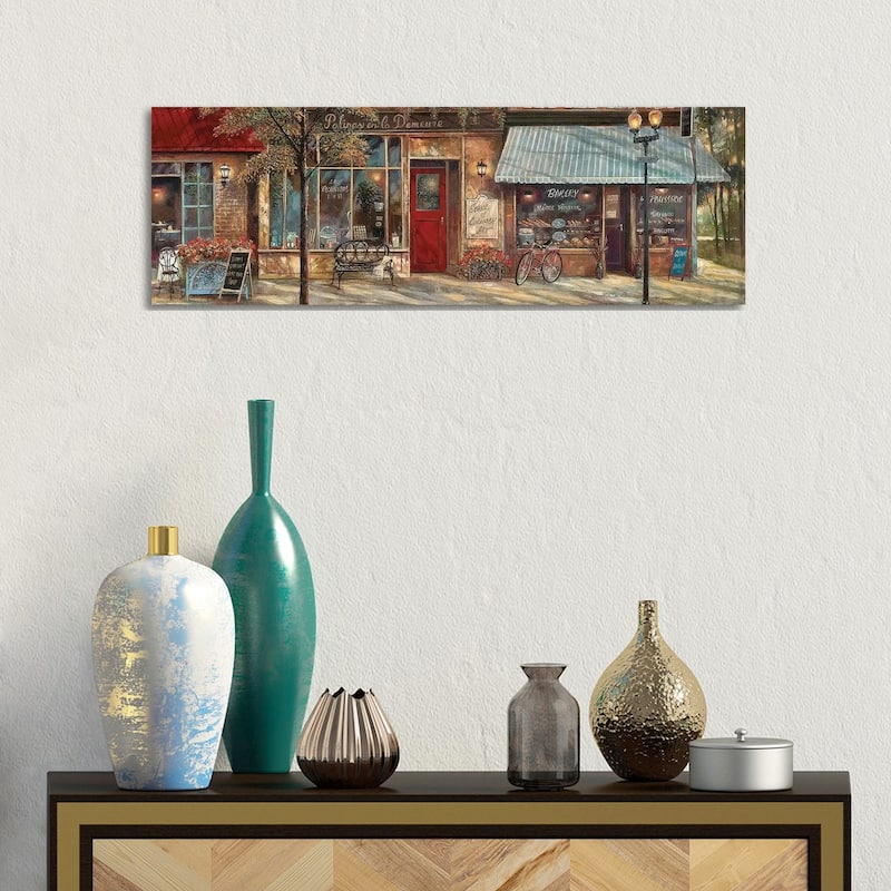iCanvas "L'Ambiance II" by Ruane Manning Canvas Print - 12x36x1.5