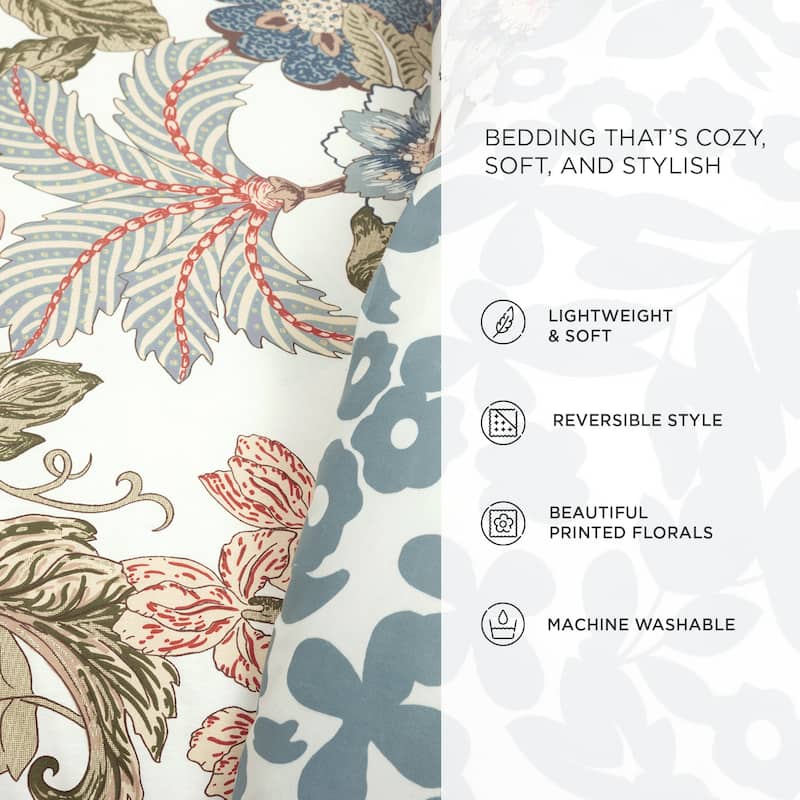 Lush Decor Sydney Reversible 3-Piece Comforter Set
