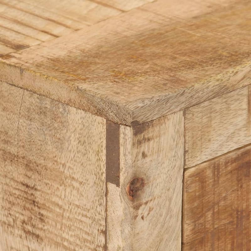 vidaXL Bedside Cabinet 15.7"x11.8"x22.4" Solid Wood Mango