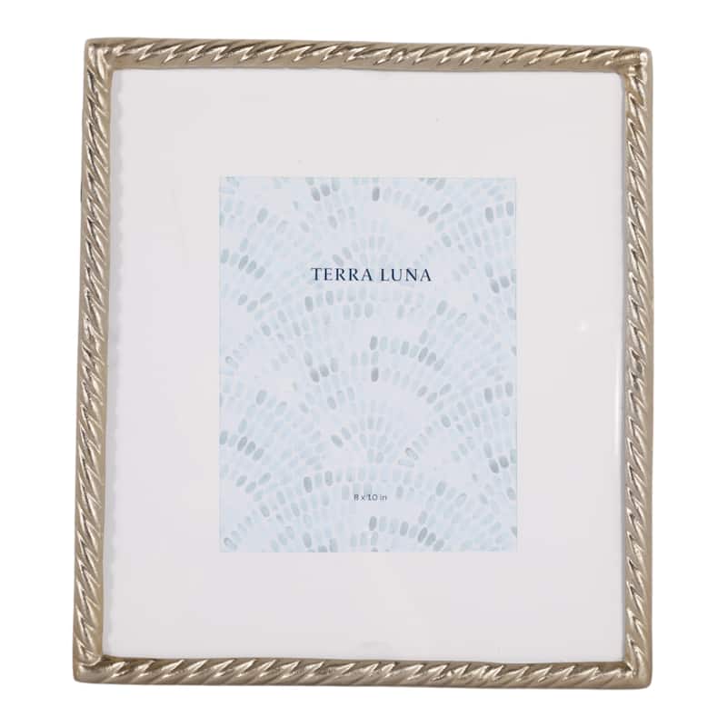 Metal Wood Picture Frame Modern Decorative Textured Design Home Decor