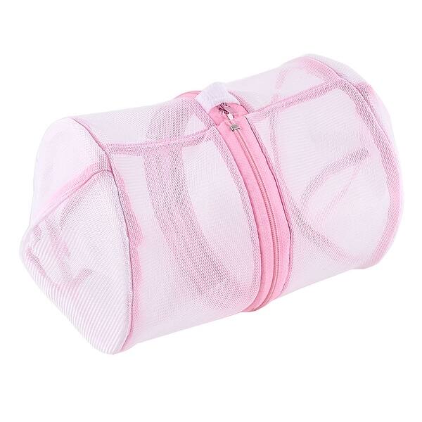Shop Laundry Underwear Bra Clothes Mesh Wash Basket Bag Pink On Sale Overstock 17574695