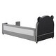 preview thumbnail 50 of 49, Twin Daybed with Bear Headboard and Storage, Fun for Kids