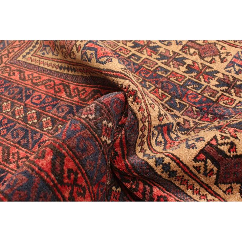 ECARPETGALLERY Hand-knotted Teimani Tan Wool Rug - 3'0 x 4'9