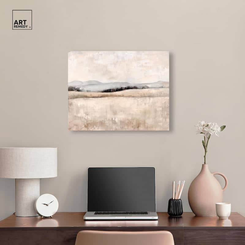 Distant Hills I Canvas by Art Remedy, Gallery Wrapped