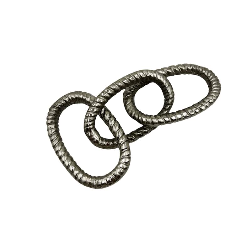 Decorative Handmade Aluminum Modern Chain Sculpture