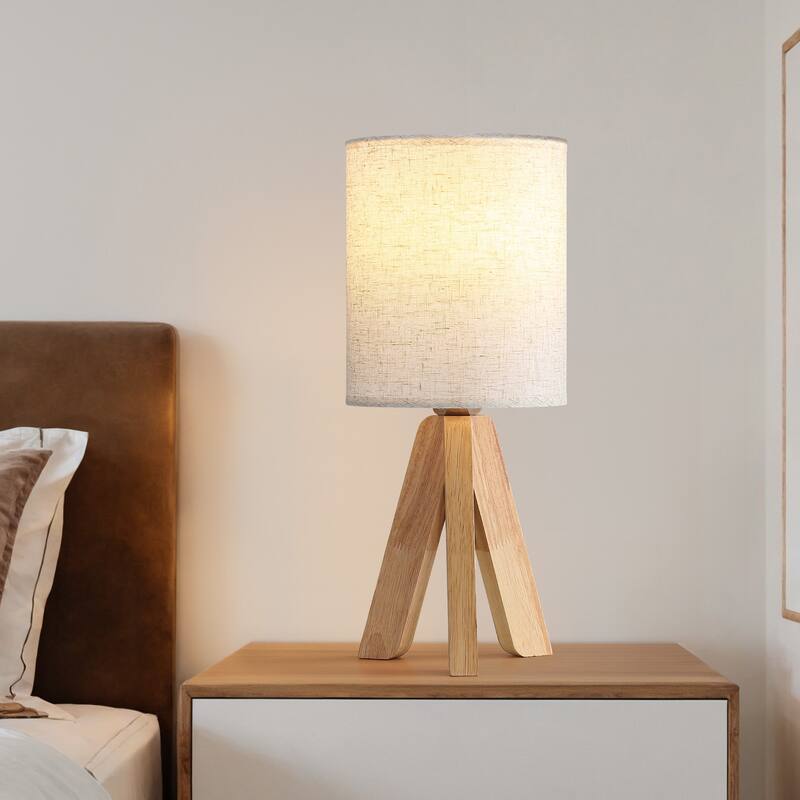 Sofucor 15 inch Table Lamp with LED Light and USB Ports