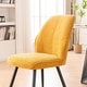 preview thumbnail 44 of 47, Set of 2 Modern Dining Chairs, Armless Upholstered Side Chairs