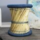 preview thumbnail 56 of 76, Natural Geo Moray Decorative Handwoven Jute Accent Stool