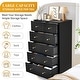 preview thumbnail 50 of 62, 6-Drawer Large Dresser For Bedroom And Chest Of Drawers With Sturdy Construction Wood Storage Organizer For Closet