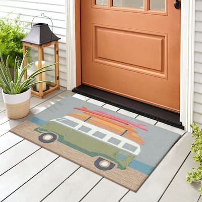 Liora Manne Frontporch Van Life Indoor/Outdoor Area Rug