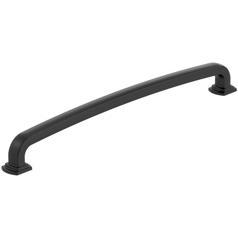 Amerock BP55522 Surpass 10-1/16" Center to Center Handle Cabinet Pull - Matte Black