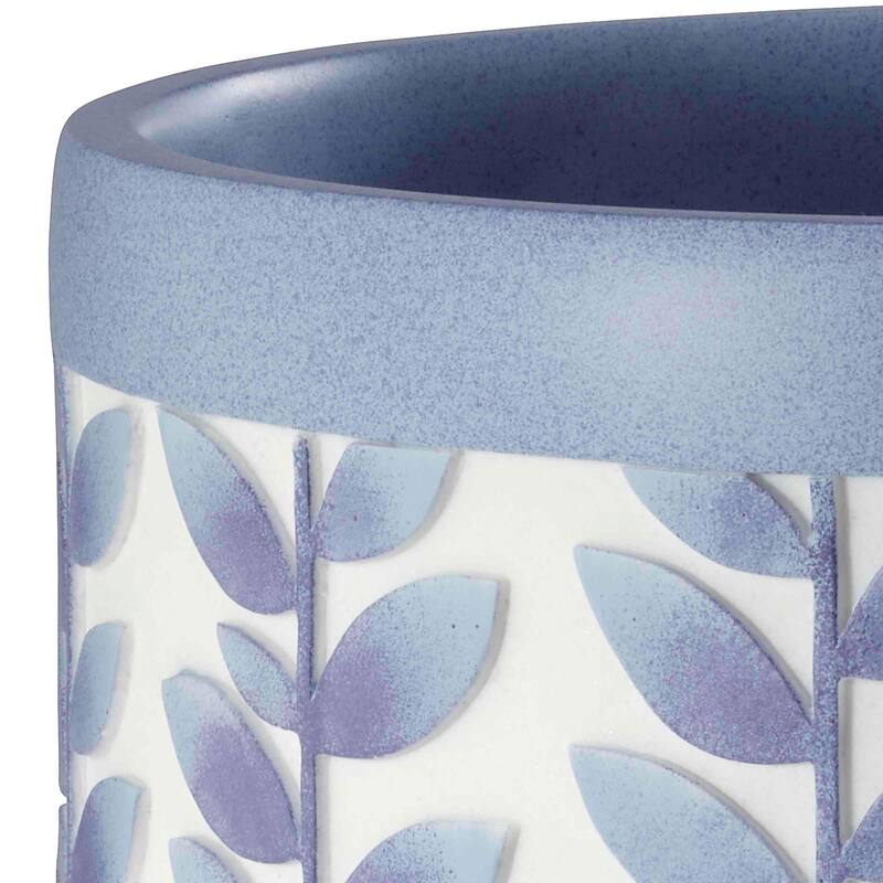 Avanti Linens Monterey Blue Wastebasket
