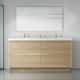 Option Oak Natural Wood + Antique White