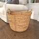 preview thumbnail 7 of 69, Handmade Dried Plant Wicker Contemporary Storage Basket