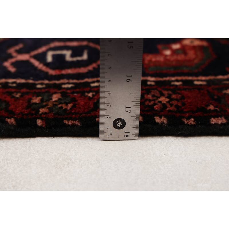 ECARPETGALLERY Hand-knotted Andelz Light Red Wool Rug - 4'1 x 7'3