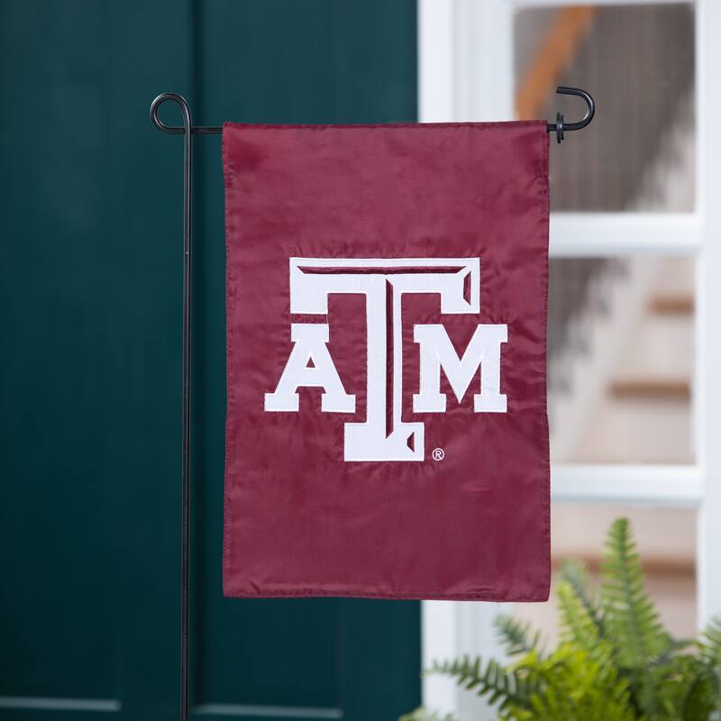 Applique Flag, Garden, Texas A&M
